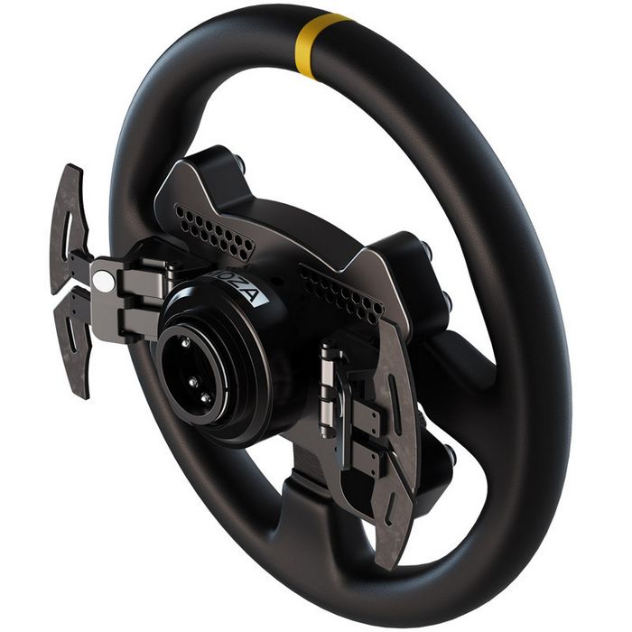 MOZA R21 Wheelbase + RS V2 Wheel Round Leather bundle-GABU-324