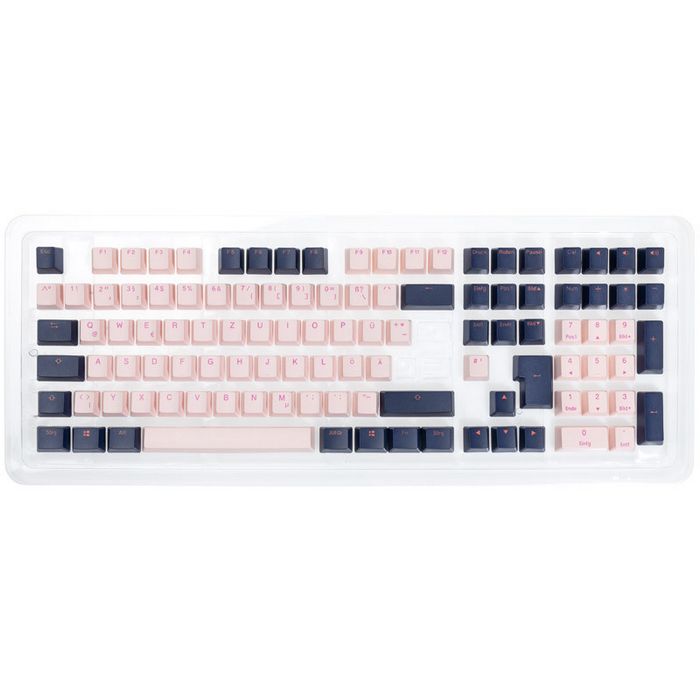 Ducky PBT Double-Shot Keycap Set Fuji - DE Layout DKSA109-DEPDFUPBOO1