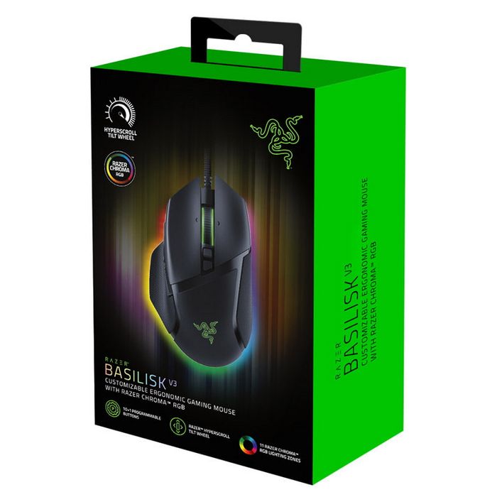 Razer Basilisk V3 Gaming Mouse RZ01-04000100-R3M1