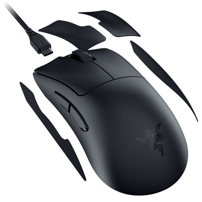 Razer DeathAdder V3 Pro Wireless Gaming Mouse - black RZ01-04630100-R3G1