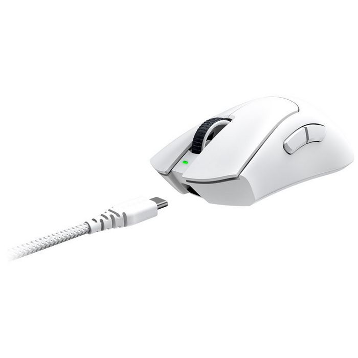Razer DeathAdder V3 Pro Wireless Gaming Mouse - white RZ01-04630200-R3G1