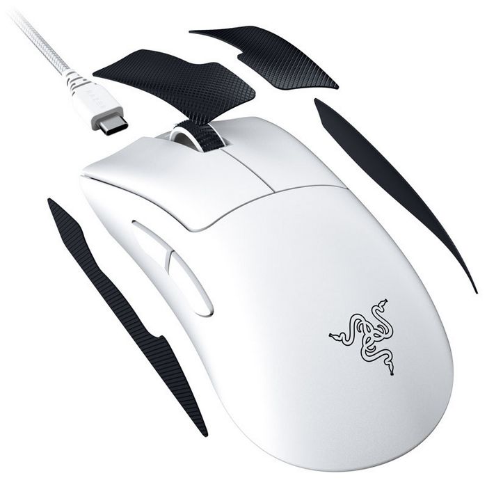 Razer DeathAdder V3 Pro Wireless Gaming Mouse - white RZ01-04630200-R3G1