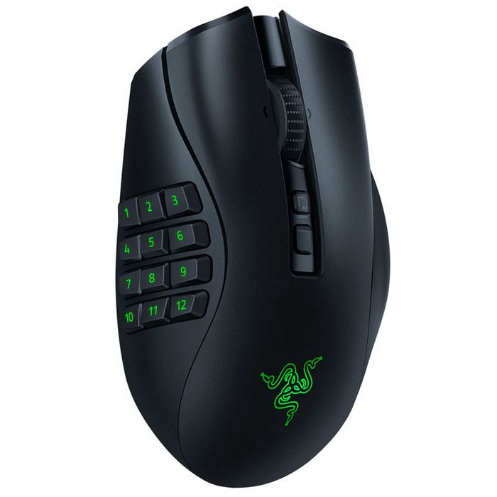 Razer Naga V2 Pro Gaming Mouse USB/Bluetooth - black RZ01-04400100-R3G1