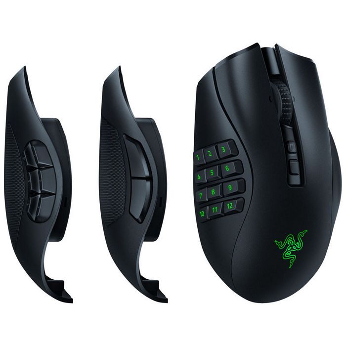 Razer Naga V2 Pro Gaming Mouse USB/Bluetooth - black RZ01-04400100-R3G1