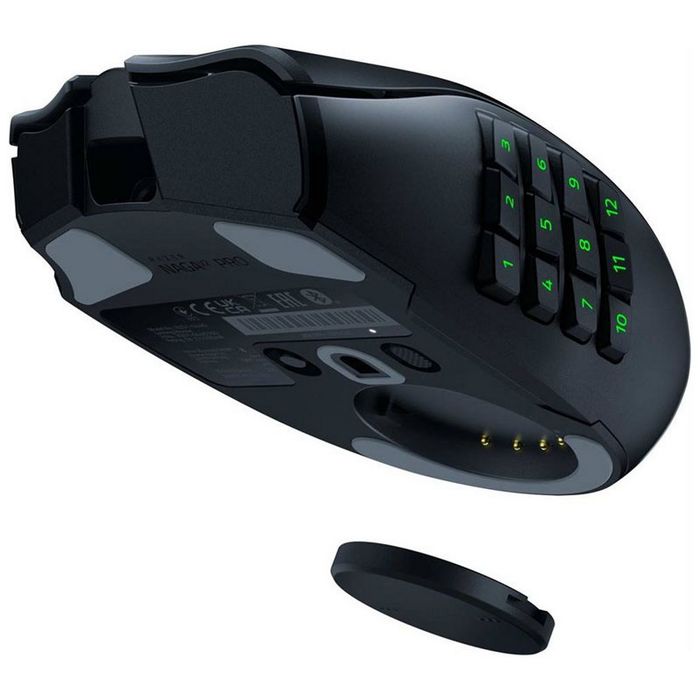 Razer Naga V2 Pro Gaming Mouse USB/Bluetooth - black RZ01-04400100-R3G1