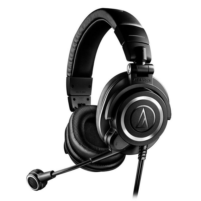 Audio-Technica ATH-M50xSTS USB Headset - black ATH-M50XSTSUSB