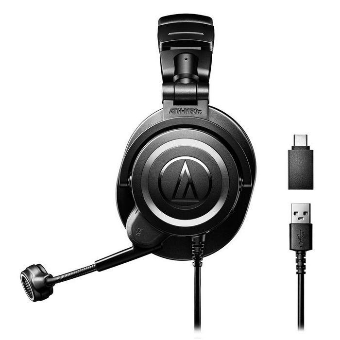 Audio-Technica ATH-M50xSTS USB Headset - black ATH-M50XSTSUSB