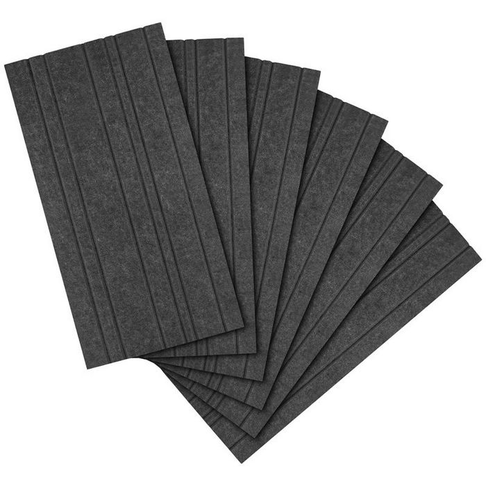 Streamplify ACOUSTIC PANEL - 6er-Pack, grau SPAB-AC6B2A0.41