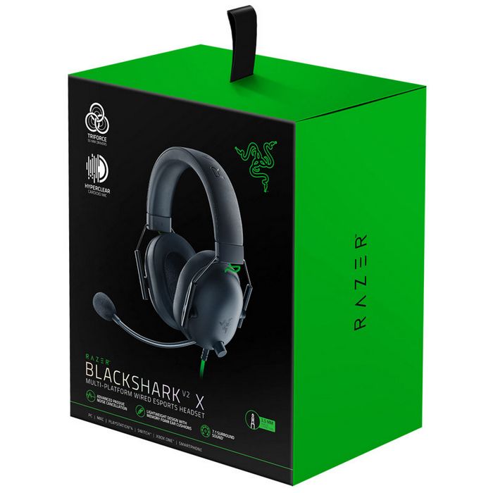 Razer Blackshark V2 X Gaming Headset - black RZ04-03240100-R3M1