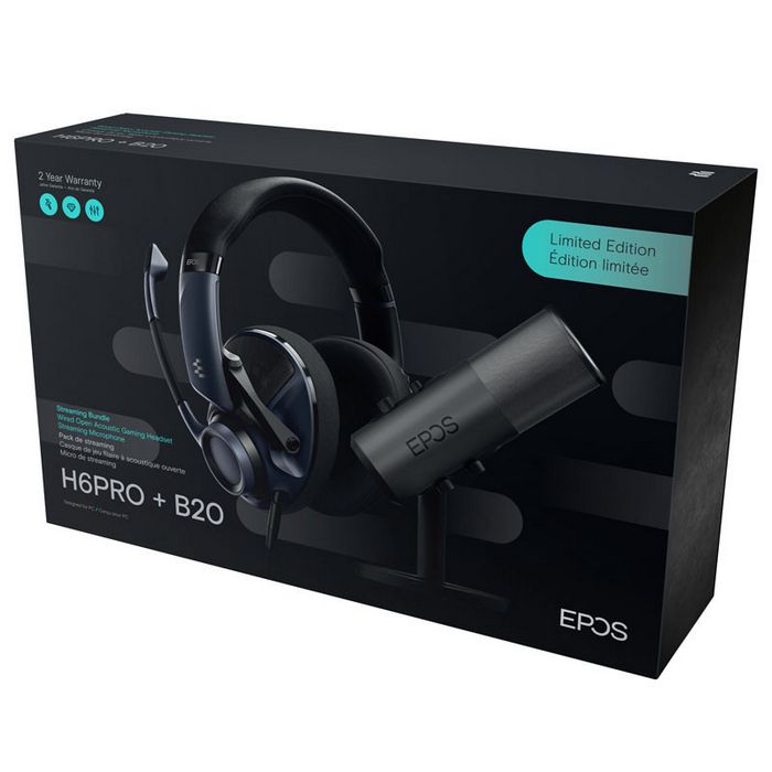 EPOS H6 PRO + B20 Streaming Bundle 1001255