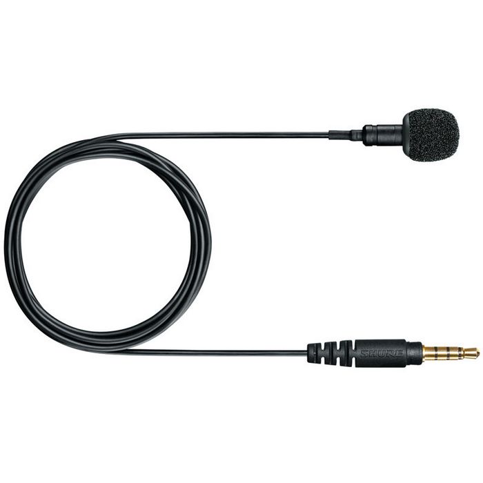 Shure MVL Lavalier Microphone-MVL-3.5MM