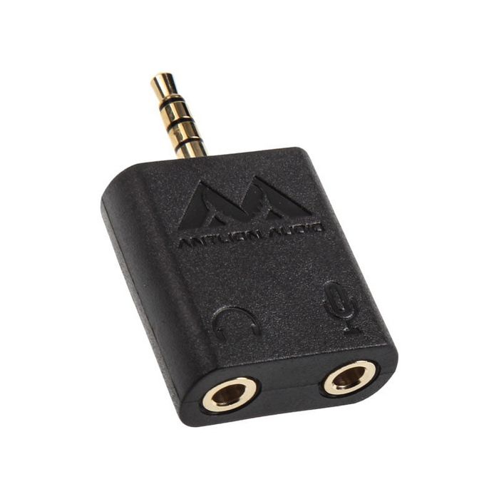 Antlion Audio Y-Adapter für Mikrofon & Kopfhörer-GDL-0427