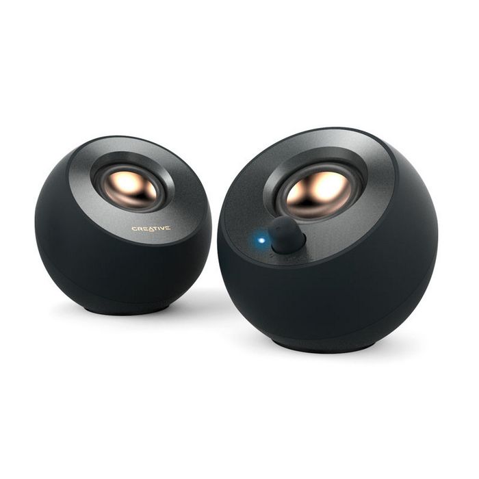 Creative Pebble V2 - 2.0 speakers - black-51MF1695AA000