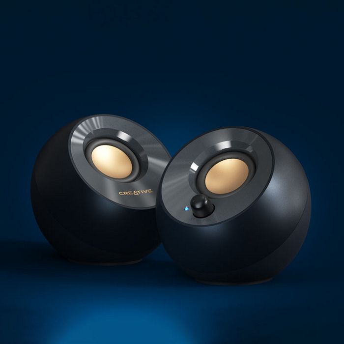 Creative Pebble V2 - 2.0 speakers - black-51MF1695AA000