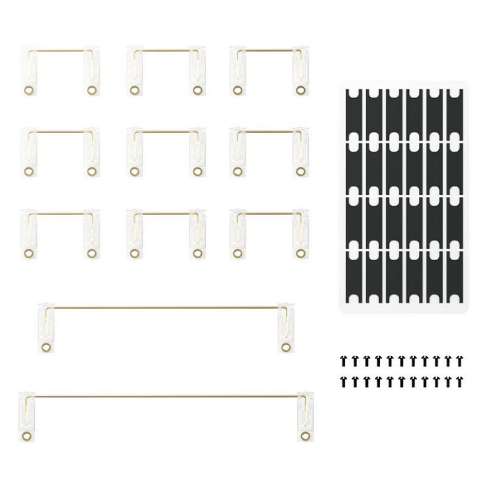 AKKO Screw-in Stabilizer - white 6925758616515