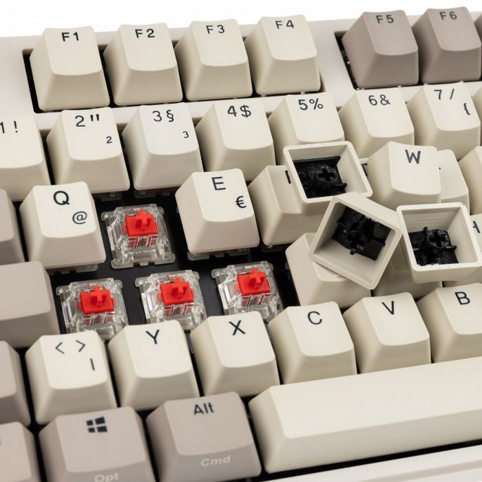 Ducky Origin Vintage Gaming Keyboard, Cherry MX-Red-DKOR2308I-CRDEPDOEVINHH1