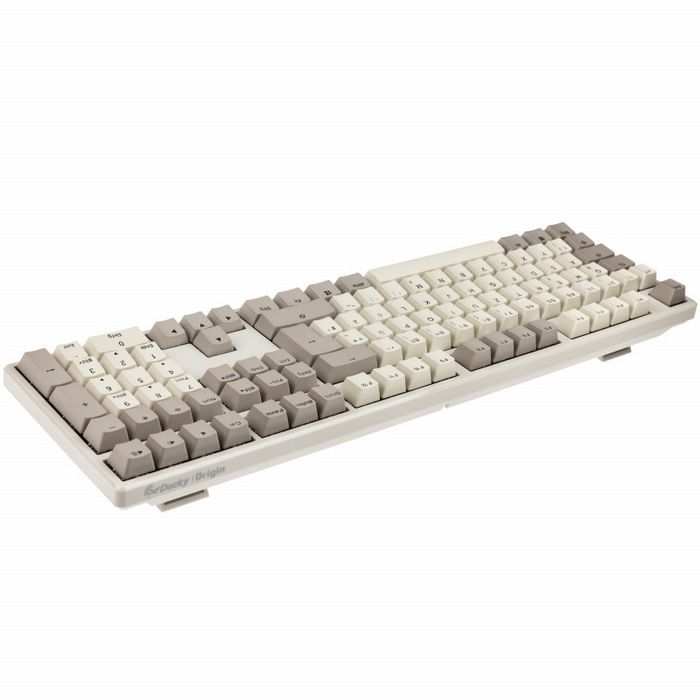 Ducky Origin Vintage Gaming Keyboard, Cherry MX-Speed-Silver-DKOR2308I-CPDEPDOEVINHH1