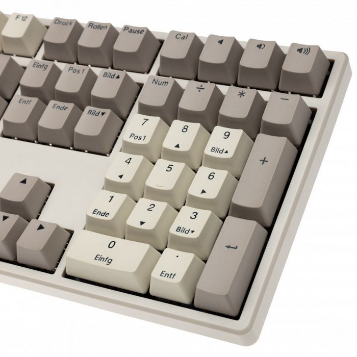 Ducky Origin Vintage Gaming Keyboard, Cherry MX-Speed-Silver-DKOR2308I-CPDEPDOEVINHH1