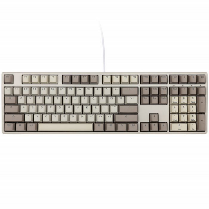 Ducky Origin Vintage Gaming Keyboard, Cherry MX-Brown (US)-DKOR2308A-CBUSPDOEVINHH1