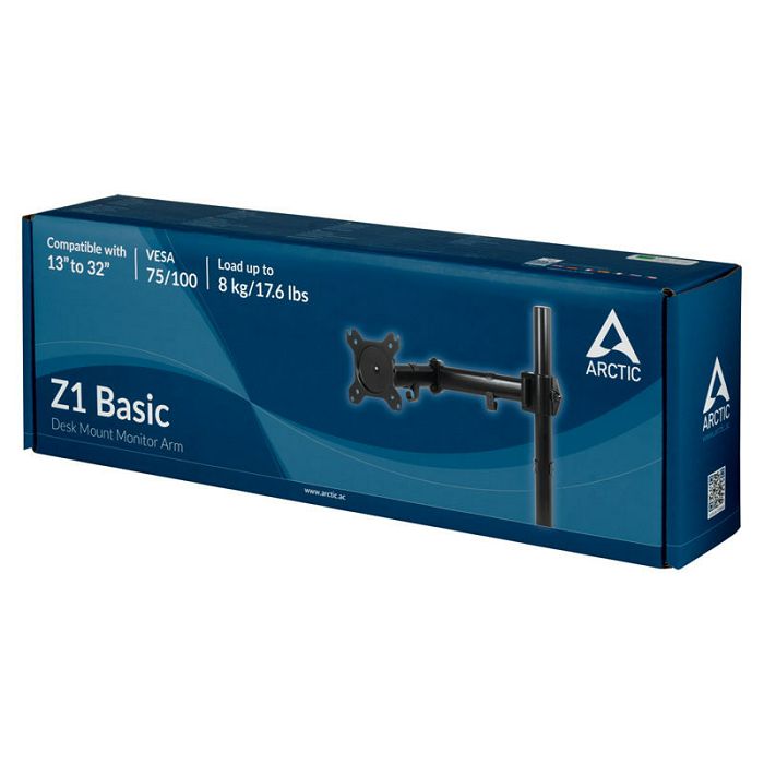 Arctic monitor mount Z1 Basic - black AEMNT00039A