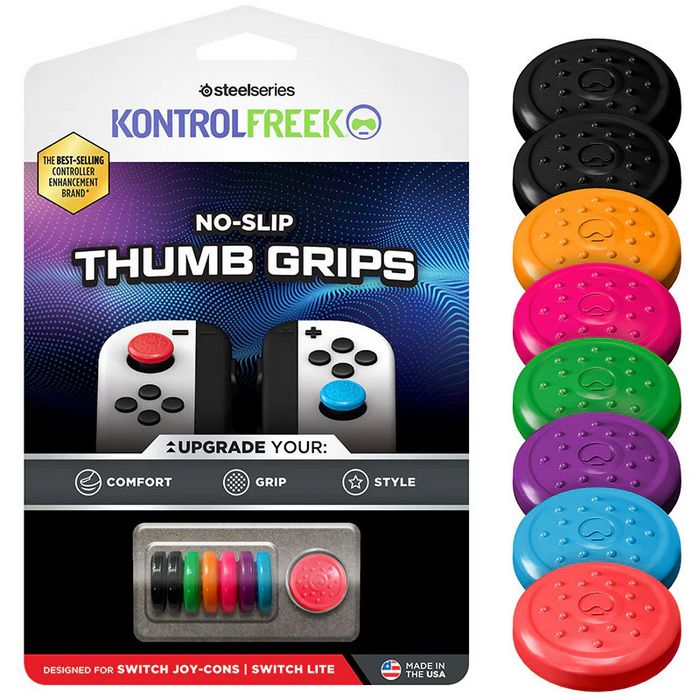 SteelSeries No-Slip Thumbgrip 8-pack - JOY 1510-JOY