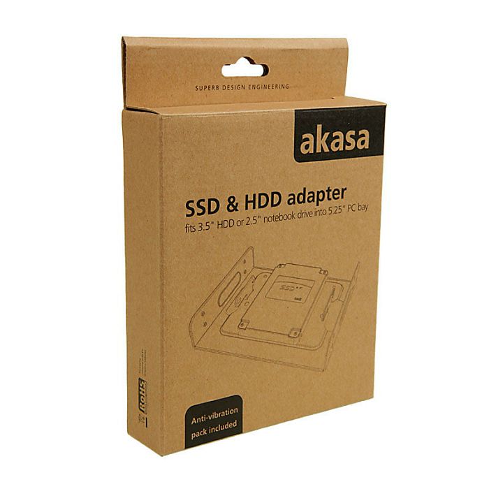 Akasa SSD/HDD Adapter AK-HDA-01 - black AK-HDA-01