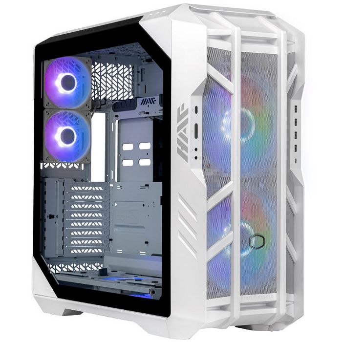 Cooler Master HAF 700 Big-Tower, Tempered Glass - white H700-WGNN-S00