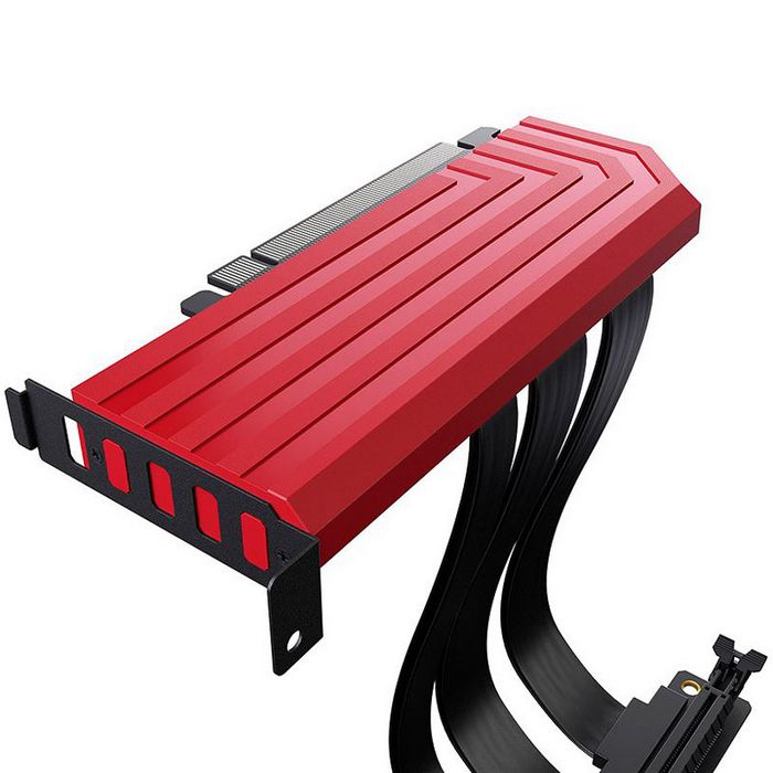 Hyte PCI-E 4.0 riser cable, 20 cm - red ACC-HYTE-PCIE40-R