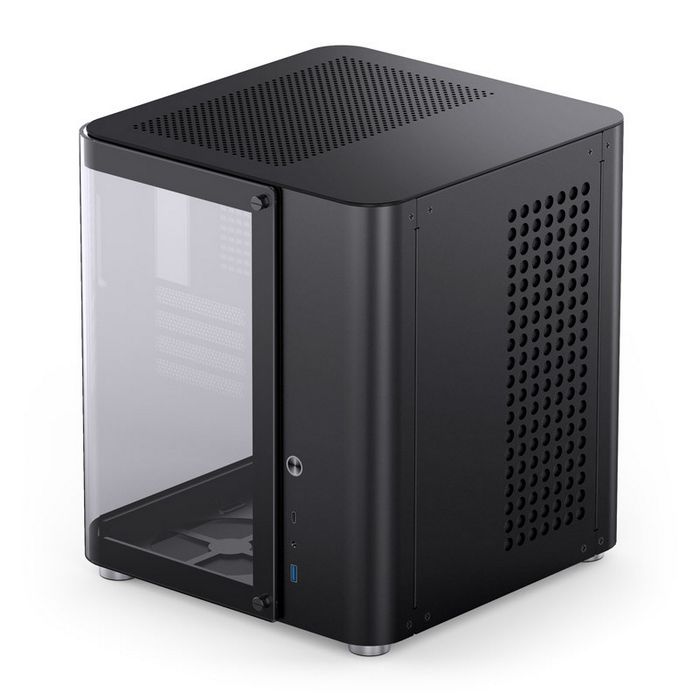 Jonsbo TK-1 2.0 Micro-ATX case, tempered glass - black-TK-1 BLACK