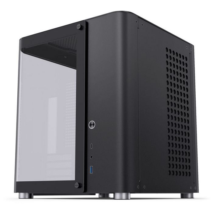 Jonsbo TK-1 2.0 Micro-ATX case, tempered glass - black-TK-1 BLACK