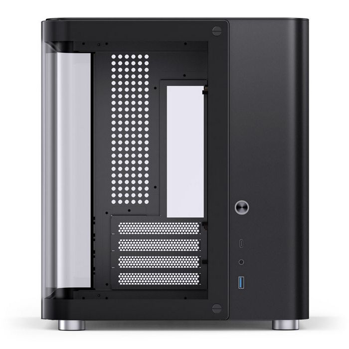 Jonsbo TK-1 2.0 Micro-ATX case, tempered glass - black-TK-1 BLACK