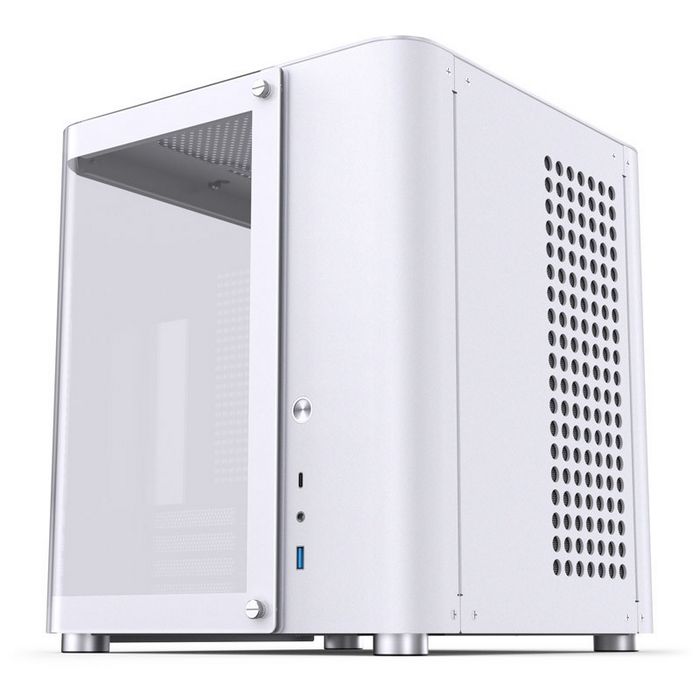 Jonsbo TK-1 2.0 Micro-ATX case, tempered glass - white-TK-1 WHITE