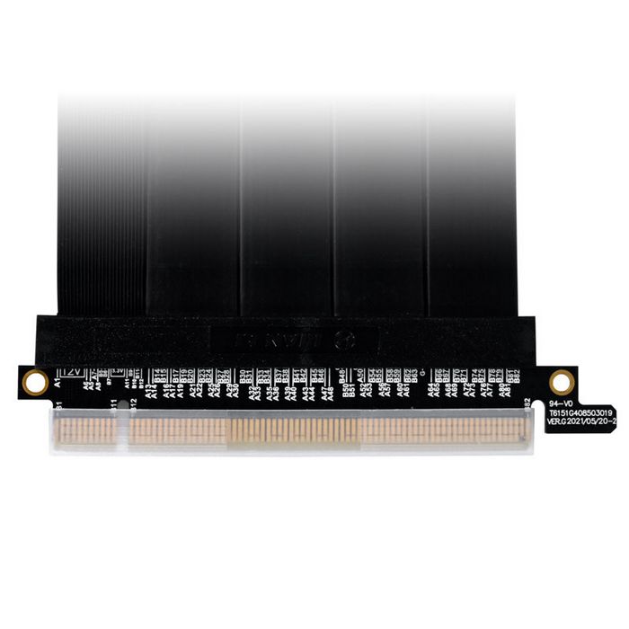 Lian Li PW-PCIV-4-90X PCIe 4.0 Riser Cable - 900mm, black PW-PCIV-4-90X