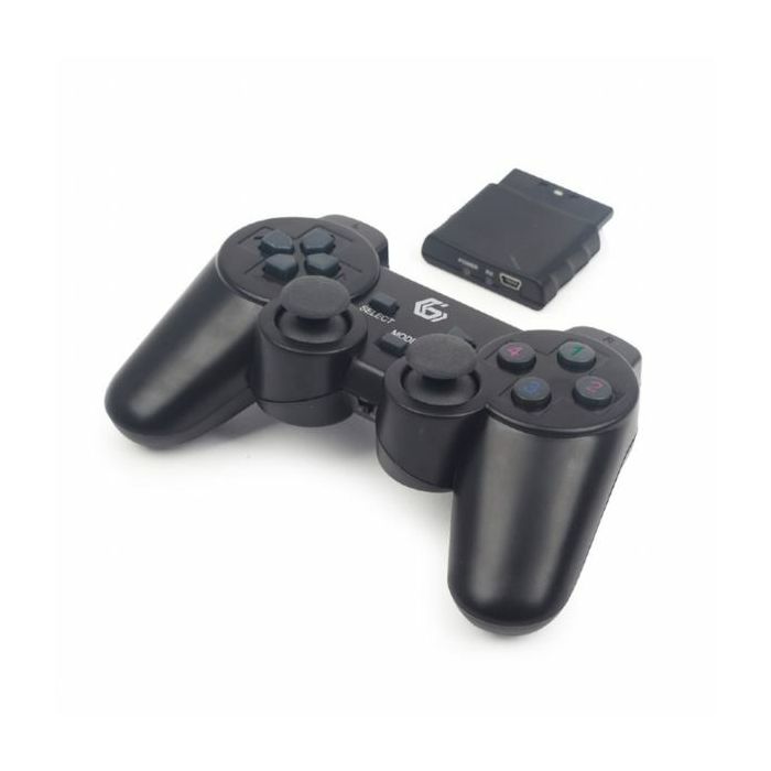 Gembird Wireless dual vibration gamepad, PS2 PS3 PC