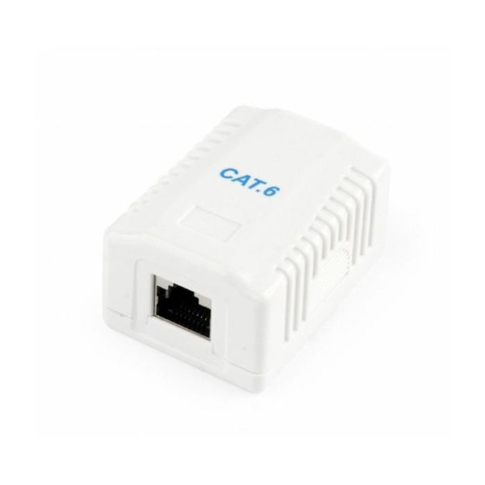 Gembird CAT6 FTP single port surface mount box