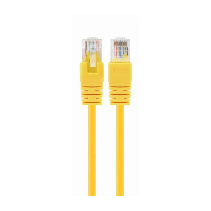 Gembird CAT5e UTP Patch cord, yellow, 1 m