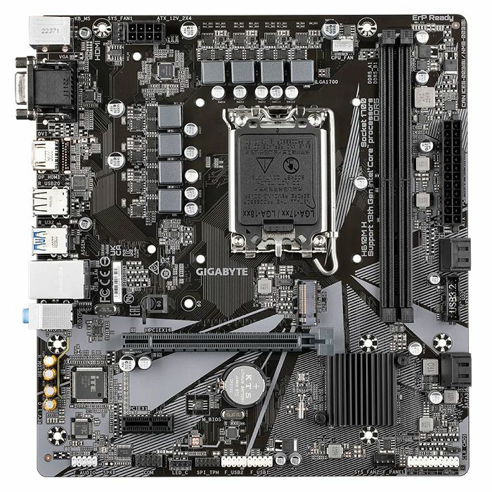 GIGABYTE H610M H, DDR5, SATA3, HDMI, USB3.2Gen1, LGA1700 mATX