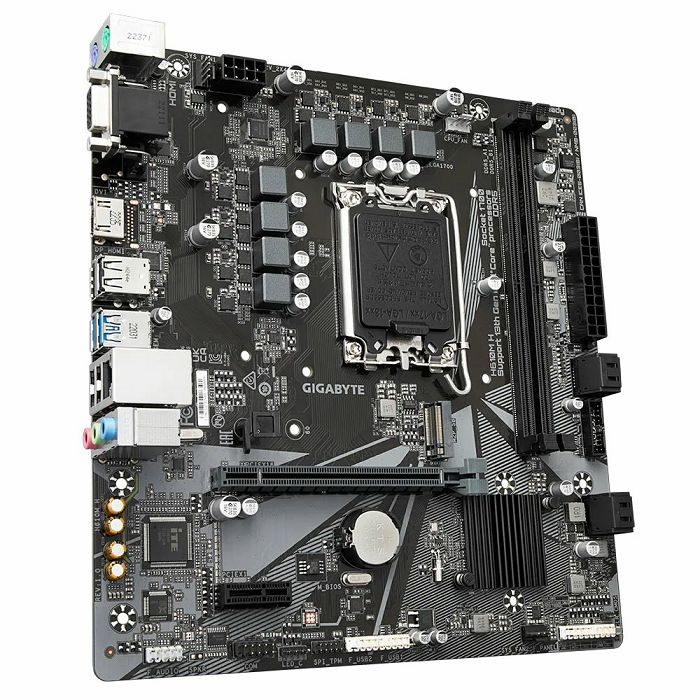 GIGABYTE H610M H, DDR5, SATA3, HDMI, USB3.2Gen1, LGA1700 mATX