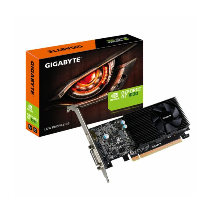 GIGABYTE GeForce GT 1030 graphics card, 2GB GDDR5, PCI-E 2.0