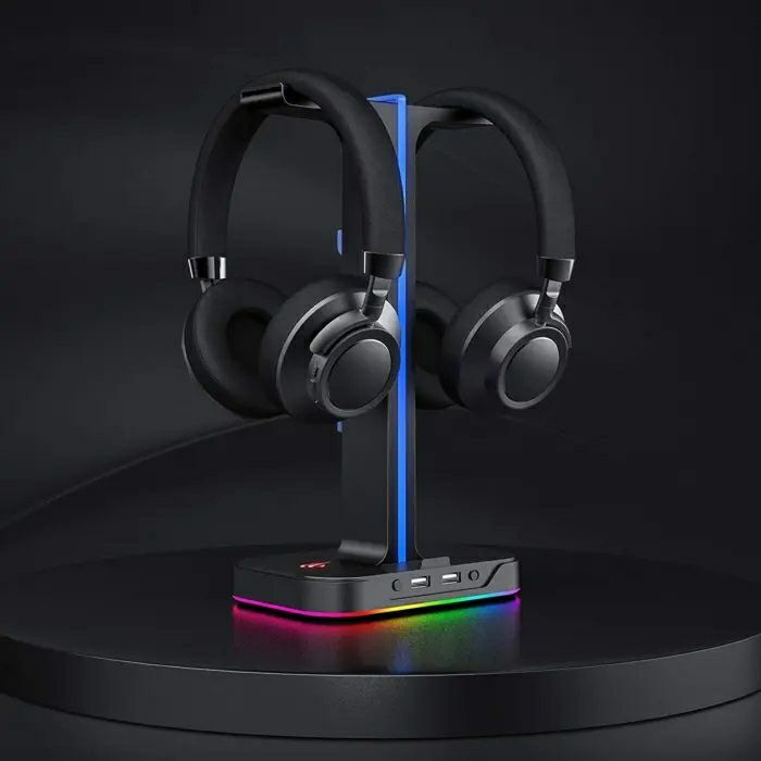 HAVIT Gamenote RGB LED Headphone Stand TH650