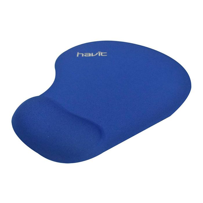 HAVIT GEL mouse pad with armrest MP802 - Blue