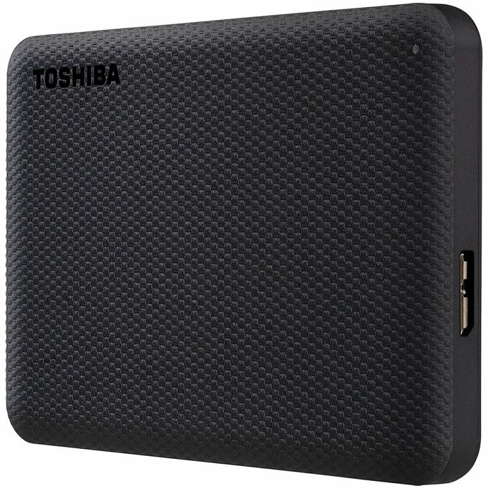 Toshiba External Hard Drive Canvio Advance (2.5 2TB, USB3.2 Gen 1, Black)
