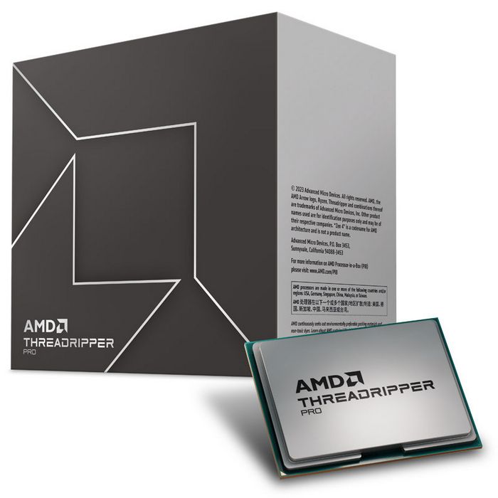 AMD Ryzen Threadripper Pro 7995WX 2,5 GHz (Storm Peak) Sockel sTR5 - boxed ohne Kühler 100-100000884WOF