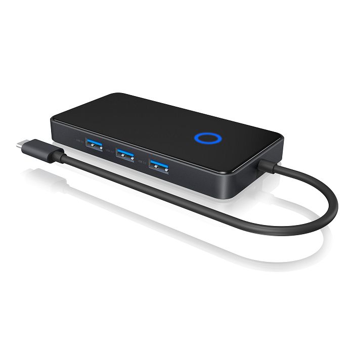 Icybox IB-DK4027-CPD docking station with Power Delivery 100W
