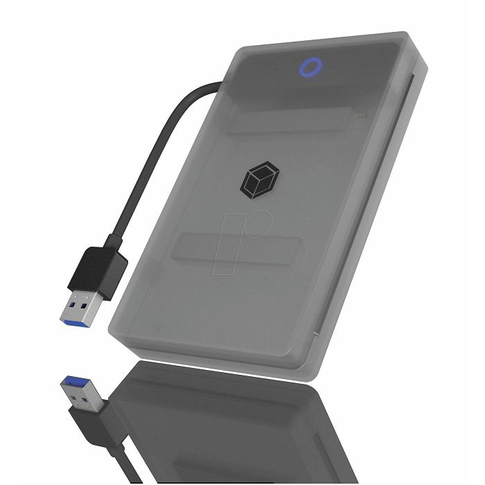 Icybox IB-AC603B-U3 USB 3.2 case/adapter for 2.5" SATA HDD/SSD disk.