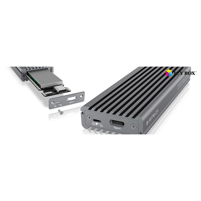 Icybox USB 3.1 case for M.2 NVMe SSD