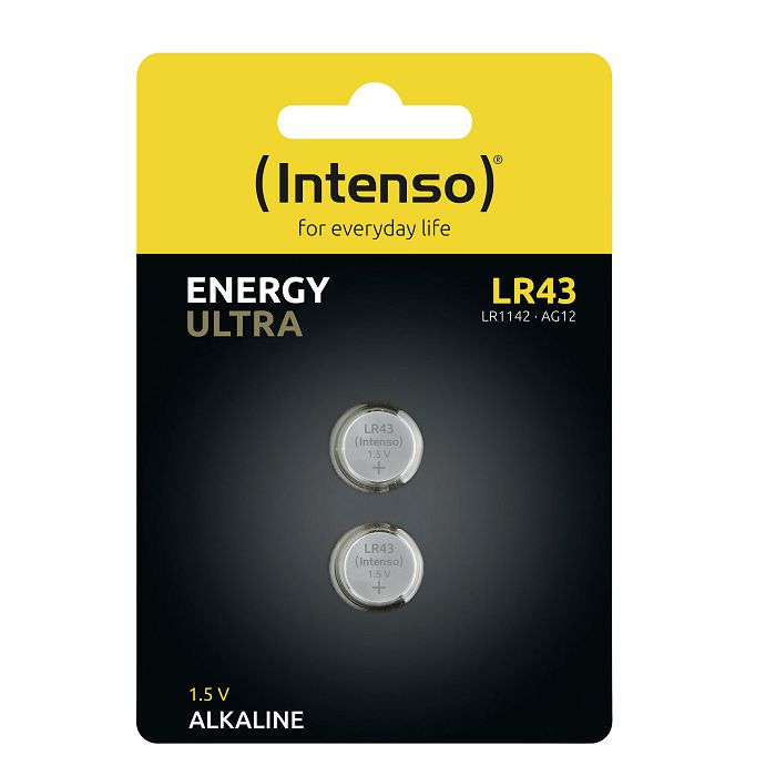 Intenso battery LR43 Energy Ultra, 2pcs