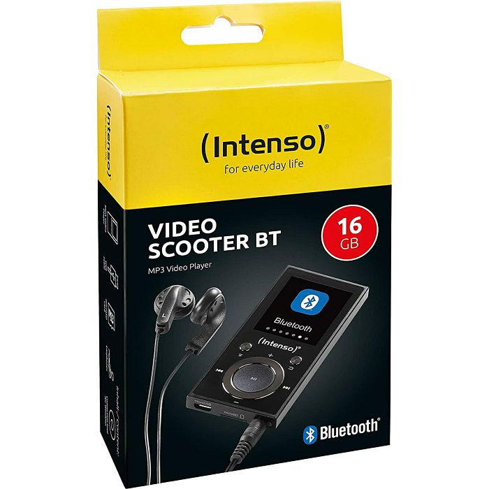 Intenso MP3 player Video Scooter BT 16GB - black
