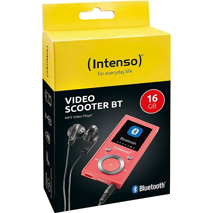 Intenso MP3 player Video Scooter BT 16GB - pink