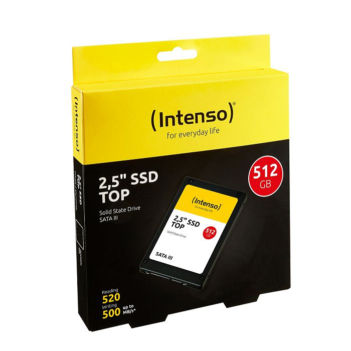Intenso Top 512GB SSD 3D NAND 2.5 "SATA 3